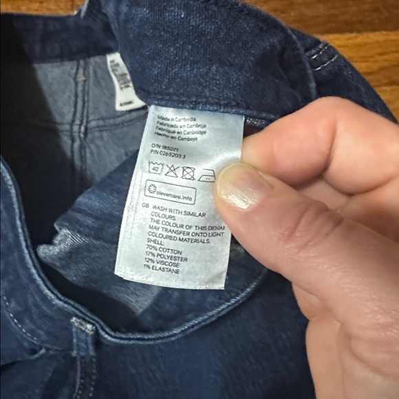 H&M Men’s Skinny High Waist Ankle Jeans, Sz 33 - Picture 3 of 5